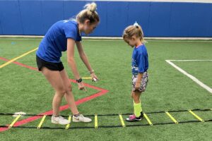 Age 4 to 5 year old Mighty Tykes class at Westmont Yard in Westmont IL