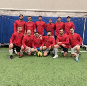 Adult Indoor Soccer League at Westmont Yard Playoff Winner