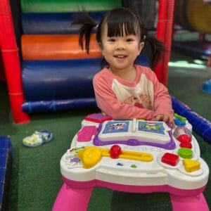 Indoor Playroom with toys, large