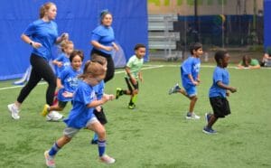 Mighty Tykes Soccer class developmental soccer program for children ages 2 to 6 in Westmont, IL
