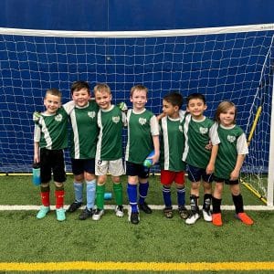 Youth Recreational Soccer: Indoor skills classes, scrimmages, and leagues for grades K through 6 (K through 8 in fall), running fall, winter, and spring