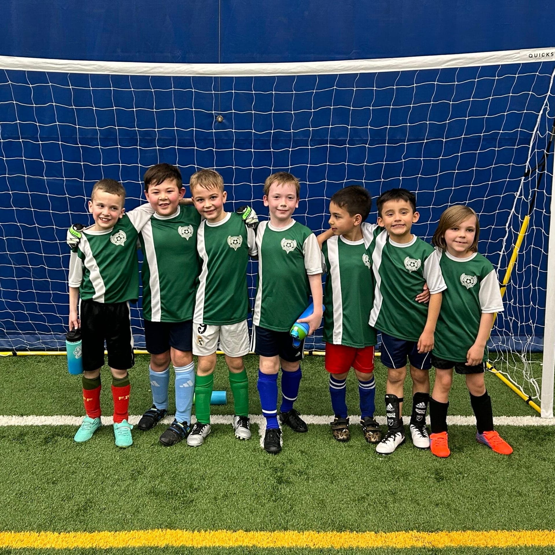 Youth Recreational Soccer: Indoor skills classes, scrimmages, and leagues for grades K through 6 (K through 8 in fall), running fall, winter, and spring