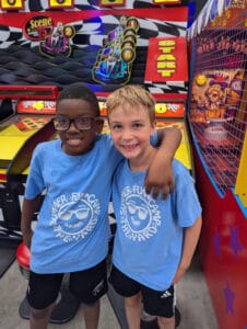 FUN Camp campers on a weekly field trip from Westmont Yard in Westmont IL