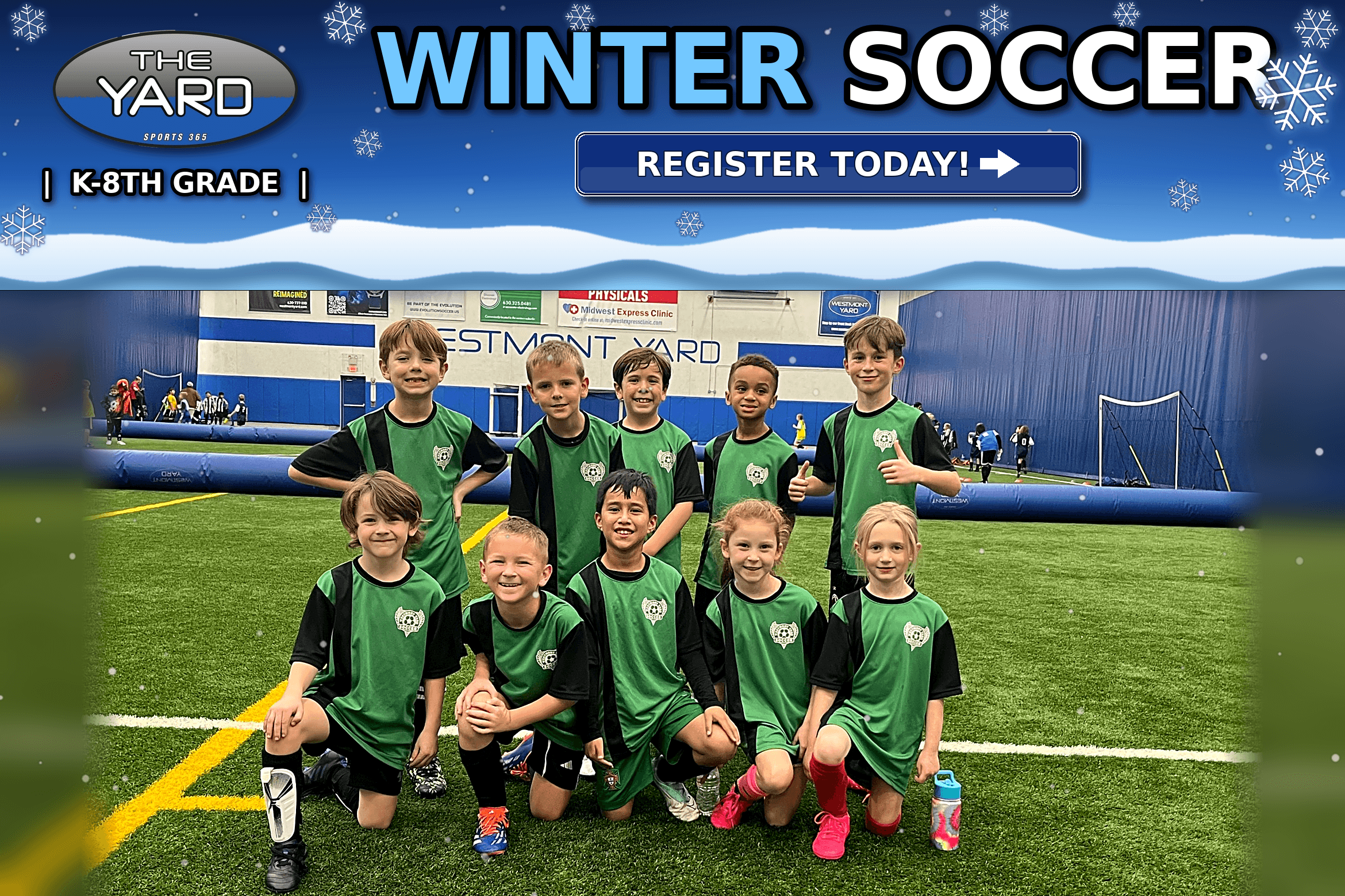 Winter Soccer at Westmont Yard